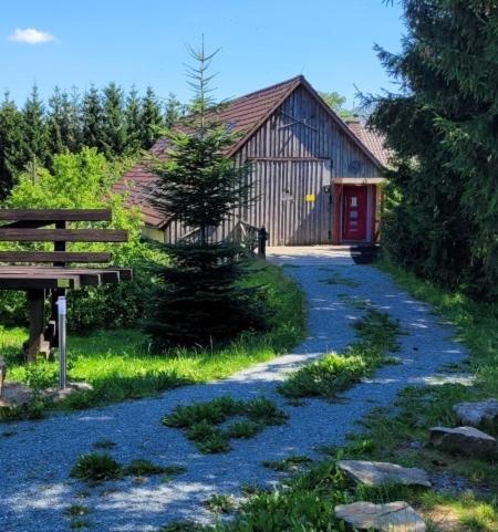 Rennsteigscheune Steinbach am Wald Exterior foto